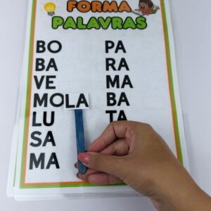FORMA PALAVRAS – ALFABETIZAÇÃO
