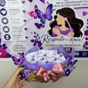 Painel Agosto Lilás – Conscientização pelo Fim da Violência contra a Mulher