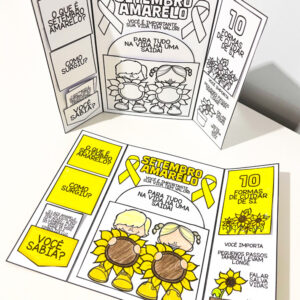 Lapbook Setembro Amarelo – Valorização da Vida e Autocuidado