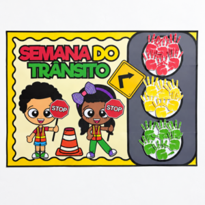 Cartaz Colaborativo Semana do Trânsito – Atividade Coletiva