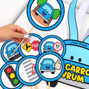 História O Carro Vrum – Recurso para Contação de História